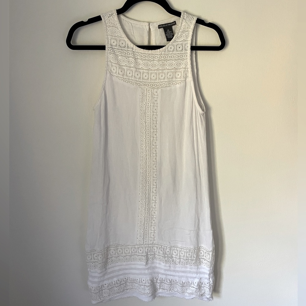Chelsea and Theodore 100% Cotton Eyelet Dress